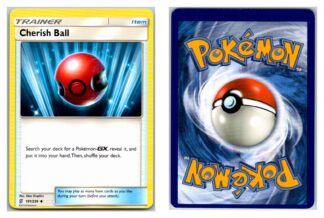 Cherish Ball 191/236 Unified Minds (Uncommon) (Exc Condition) *Off Center Miscut*