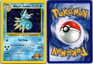 Misty's Seadra 9/132 Gym Heroes (Holo) (P Condition)