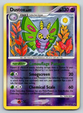 Dustox 25/127 Platinum (Reverse Holo) (P Condition)