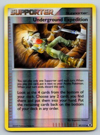 Underground Expedition 97/111 Rising Rivals (Reverse Holo) (P Condition)