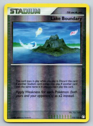 Lake Boundary 112/123 Mysterious Treasures (Reverse Holo) (P Condition)