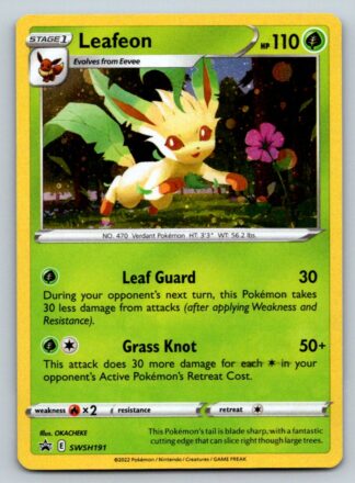 Leafeon SWSH191 Promo (Holo) (Exc Condition)