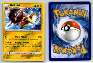 Heliolisk 44/145 (Reverse Holo) (Exc Condition) *Off Center Miscut w/ alignment dot*
