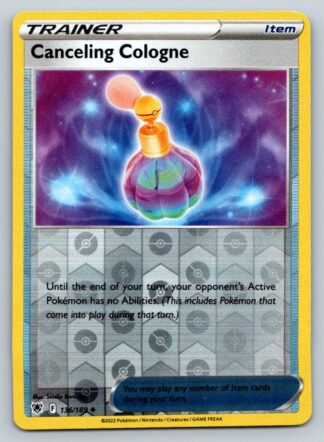 Canceling Cologne 136/189 Astral Radiance (Reverse Holo) (NM-Exc Condition)