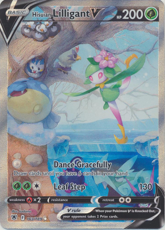 Hisuian Lilligant V 163/189 Astral Radiance (Ultra Rare) (NM-Exc Condition)