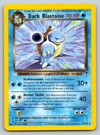 Dark Blastoise 4/110 Legendary Collection (Theme Deck Rare) (LP Condition)