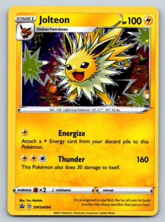 Jolteon SWSH094 Promo (Holo) (Exc Condition)
