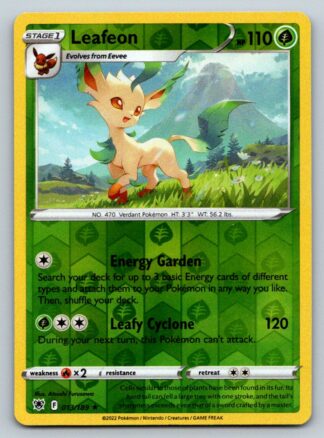 Leafeon 13/189 Astral Radiance (Reverse Holo) (NM-Exc Condition)