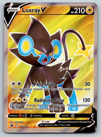 Luxray V 168/189 Astral Radiance (Ultra Rare) (NM-Exc Condition)