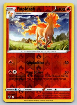 Rapidash 22/189 Astral Radiance (Reverse Holo) (NM-Exc Condition)