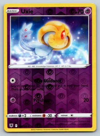 Uxie 65/189 Astral Radiance (Reverse Holo) (NM-Exc Condition)