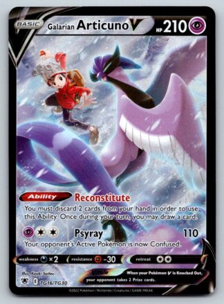 Galarian Articuno V TG16/TG30 Astral Radiance (Ultra Rare) (NM-Exc Condition)