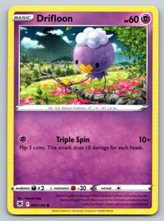 Drifloon 63/189 Astral Radiance (Common) (NM-Exc Condition)
