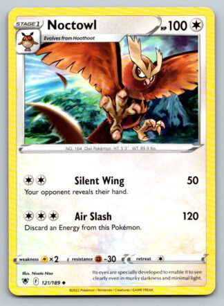 Noctowl 121/189 Astral Radiance (Uncommon) (NM-Exc Condition)