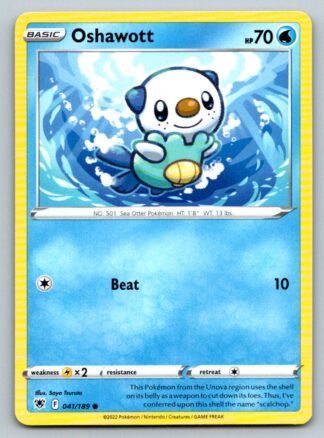 Oshawott 41/189 Astral Radiance (Common) (NM-Exc Condition)