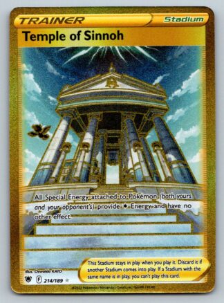 Temple of Sinnoh 214/189 Astral Radiance (Ultra Rare) (NM-Exc Condition)