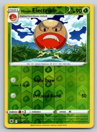 Hisuian Electrode 3/189 Astral Radiance (Reverse Holo) (NM-Exc Condition)