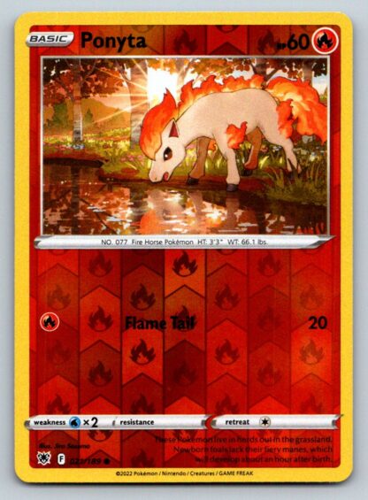 Ponyta 21/189 Astral Radiance (Reverse Holo) (NM-Exc Condition)