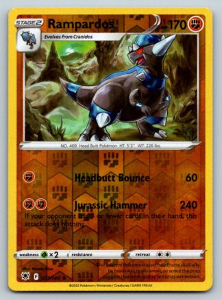 Rampardos 77/189 Astral Radiance (Reverse Holo) (NM-Exc Condition)