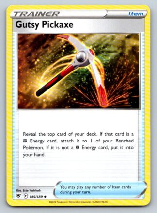 Gutsy Pickaxe 145/189 Astral Radiance (Uncommon) (NM-Exc Condition)