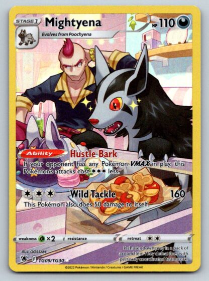 Mightyena TG09/TG30 Astral Radiance (NM-Exc Condition)