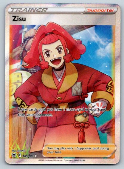 Zisu 189/189 Astral Radiance (Ultra Rare) (NM-Exc Condition)