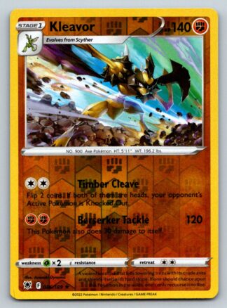 Kleavor 86/189 Astral Radiance (Reverse Holo) (NM-Exc Condition)