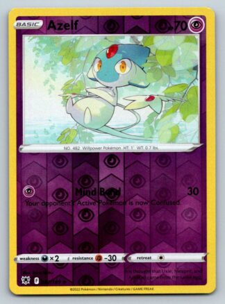 Azelf 67/189 Astral Radiance (Reverse Holo) (NM-Exc Condition)