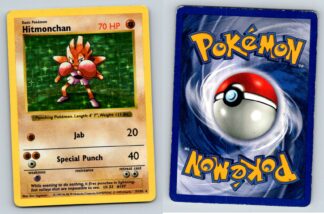 Hitmonchan 7/102 Base Set (Holo) (Shadowless HP Condition)