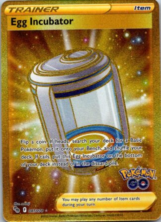 Egg Incubator 87/78 Pokemon Go (Ultra Rare) (NM-Exc Condition)