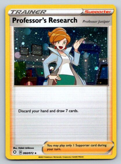 Professor's Research 60/72 Shining Fates (Cosmos Holo Promo) (NM-Exc Condition)