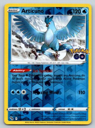 Articuno 24/78 Pokemon Go (Reverse Holo) (NM-Exc Condition)