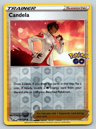 Candela 65/78 Pokemon Go (Reverse Holo) (NM-Exc Condition)
