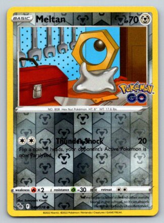 Meltan 45/78 Pokemon Go (Reverse Holo) (NM-Exc Condition)