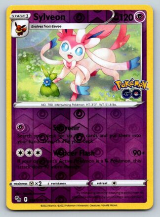 Sylveon 35/78 Pokemon Go (Reverse Holo) (NM-Exc Condition)