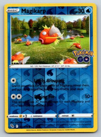 Magikarp 21/78 Pokemon Go (Reverse Holo) (NM-Exc Condition)