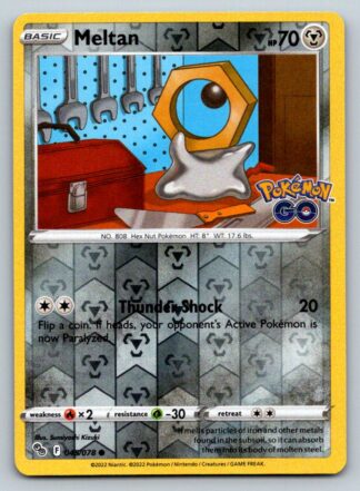 Melmetal 46/78 Pokemon Go (Reverse Holo) (NM-Exc Condition)