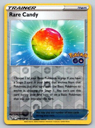 Rare Candy 69/78 Pokemon Go (Reverse Holo) (NM-Exc Condition)