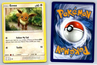 Eevee 167/236 Cosmic Eclipse (Exc Condition) *Off Center Miscut w/ alignment dot*
