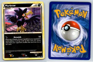 Murkrow 58/90 Undaunted *Double Print Error* (LP-P Condition)