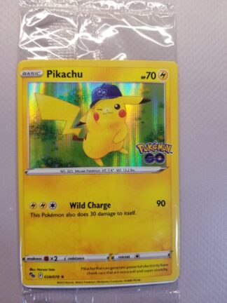 Pikachu 28/78 Pokemon Go Promo (Holo) *Sealed*
