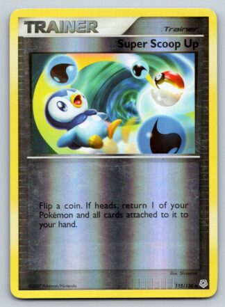 Super Scoop Up 115/130 Diamond & Pearl (Reverse Holo) (P Condition)