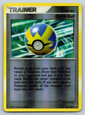 Quick Ball 86/100 Majestic Dawn (Reverse Holo) (P Condition)