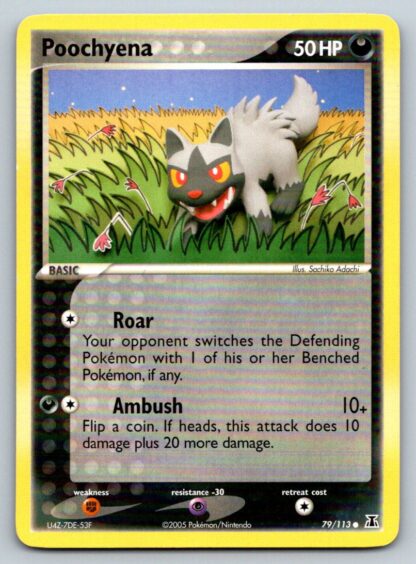 Poochyena 79/113 Delta Species (Common) (P Condition)