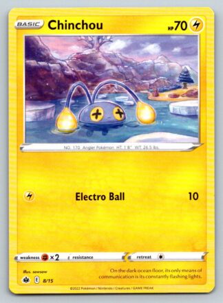 Chinchou 8/15 McDonalds 2022 (NM-Exc Condition)