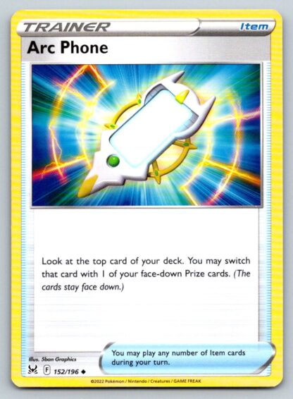Arc Phone 152/196 Lost Origin (Uncommon) (NM-Exc Condition)