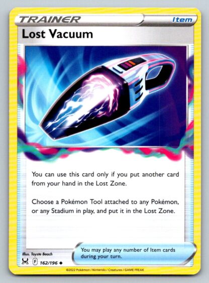 Lost Vacuum 162/196 Lost Origin (Uncommon) (NM-Exc Condition)