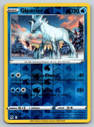 Glastrier 51/196 Lost Origin (Reverse Holo) (NM-Exc Condition)