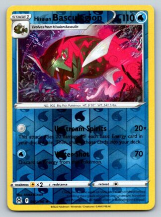 Hisuian Basculegion 45/196 Lost Origin (Reverse Holo) (NM-Exc Condition)