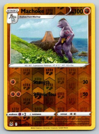 Machoke 87/196 Lost Origin (Reverse Holo) (NM-Exc Condition)